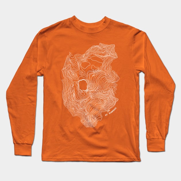 Mt Ruapehu Long Sleeve T-Shirt by simplistictees